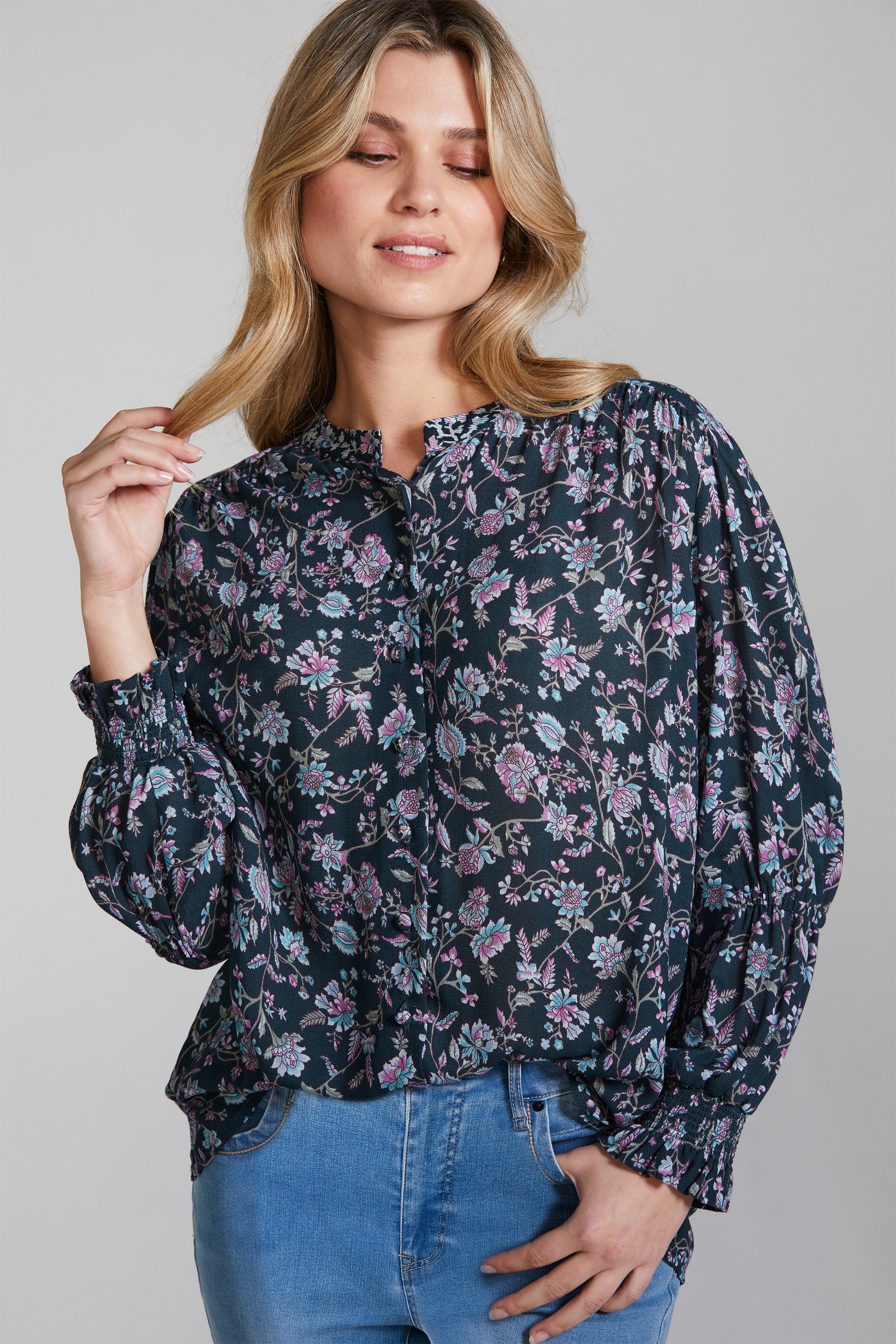 Isabella Floral Women's Shirt - Lania the Label | Buy Lania the Label ...