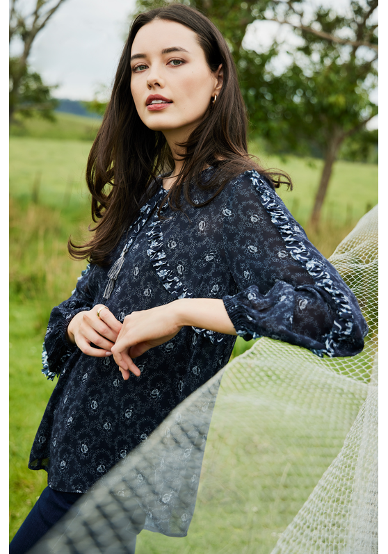 Tapestry Women's Top - Lania the Label  Buy Lania the Label Online  Identity Clothing NZ 