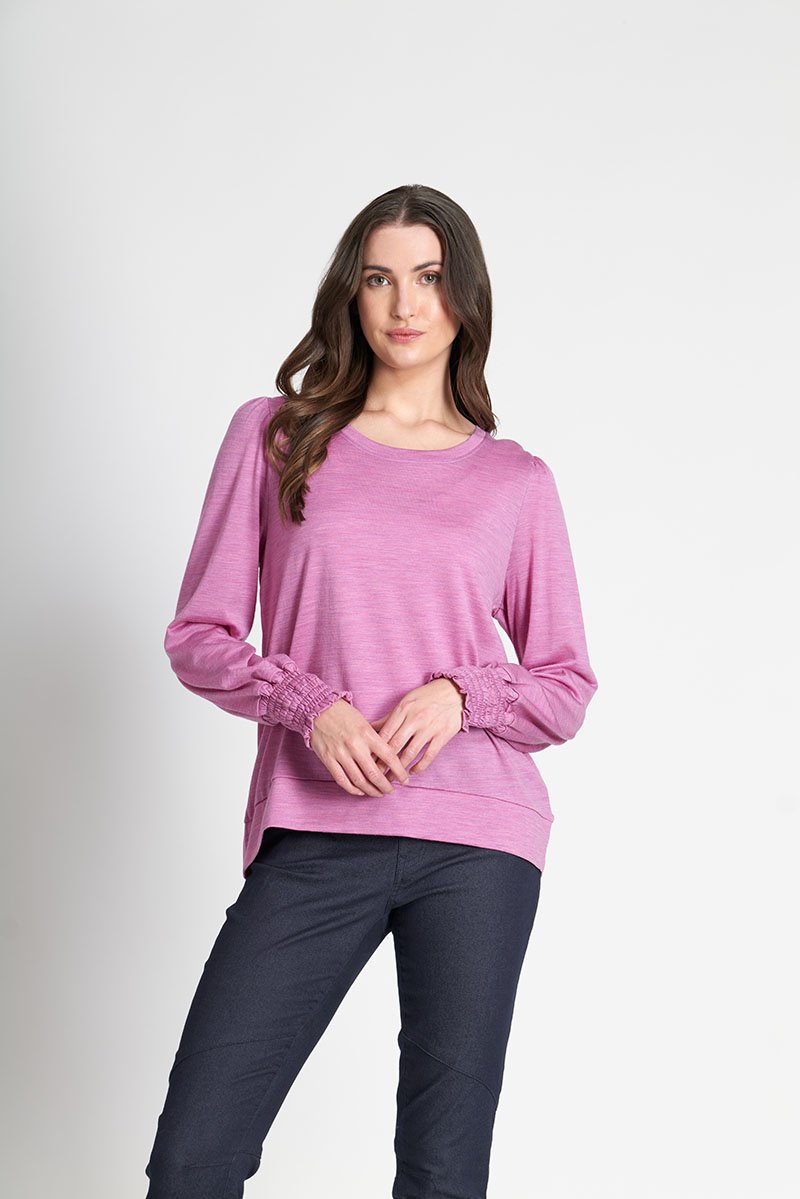 foil merino knitwear