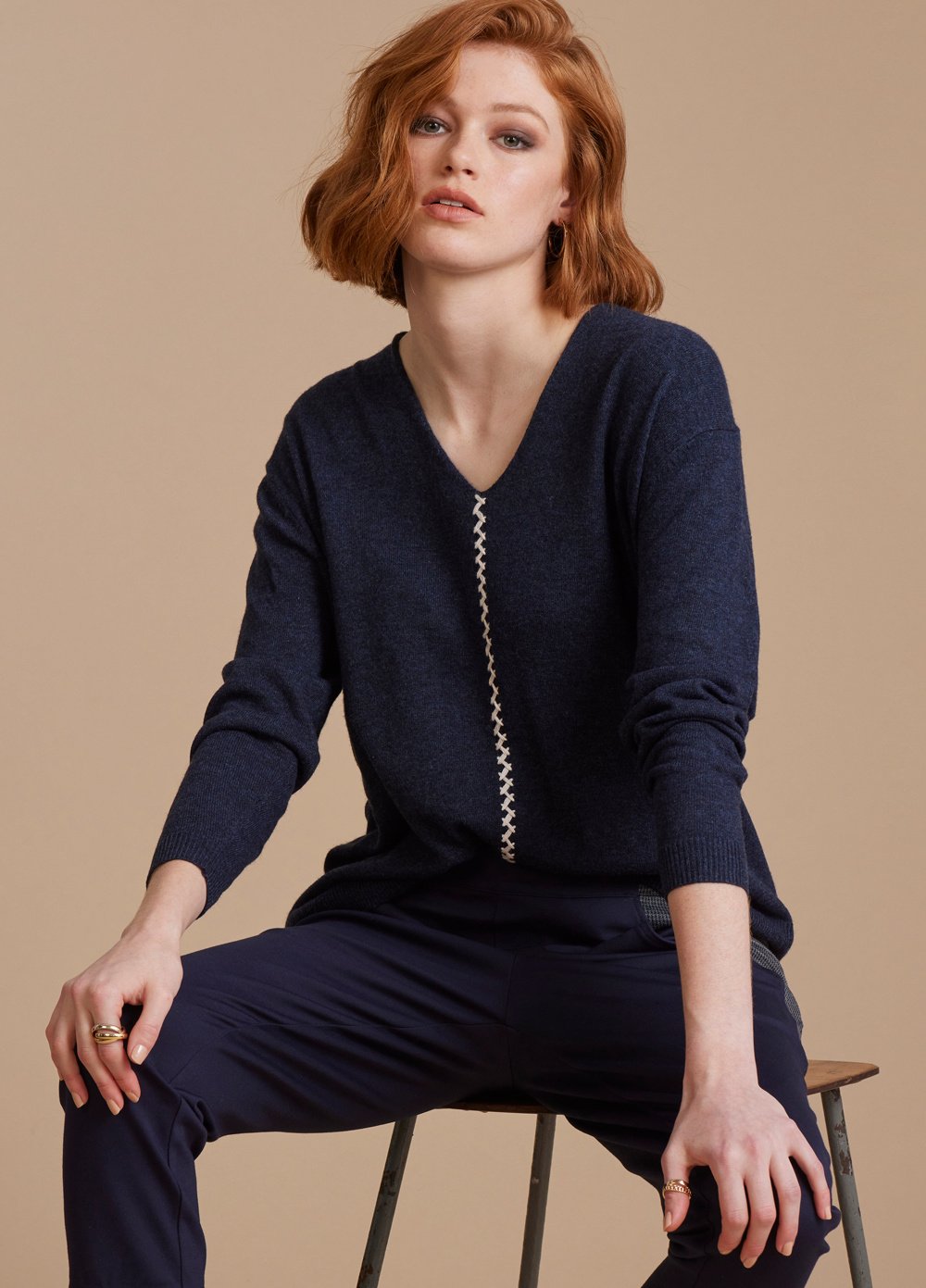 Double Blah Sweater