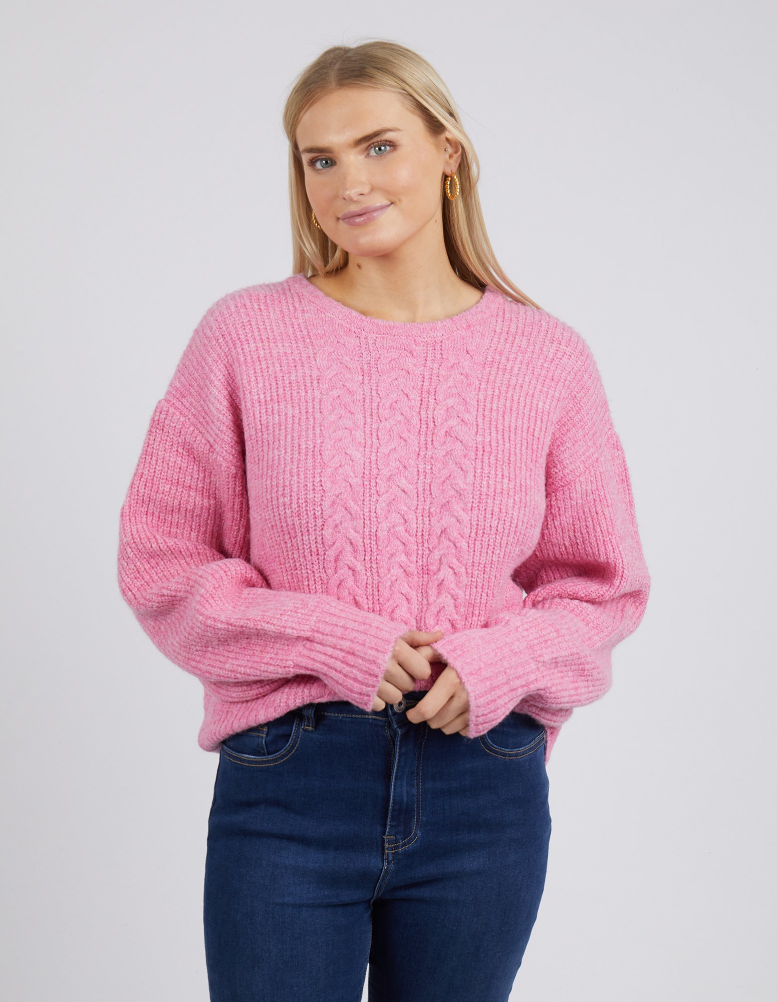 Elliot Cable Knit Women's Jumper Elm Buy Elm Lifestyle Clothing