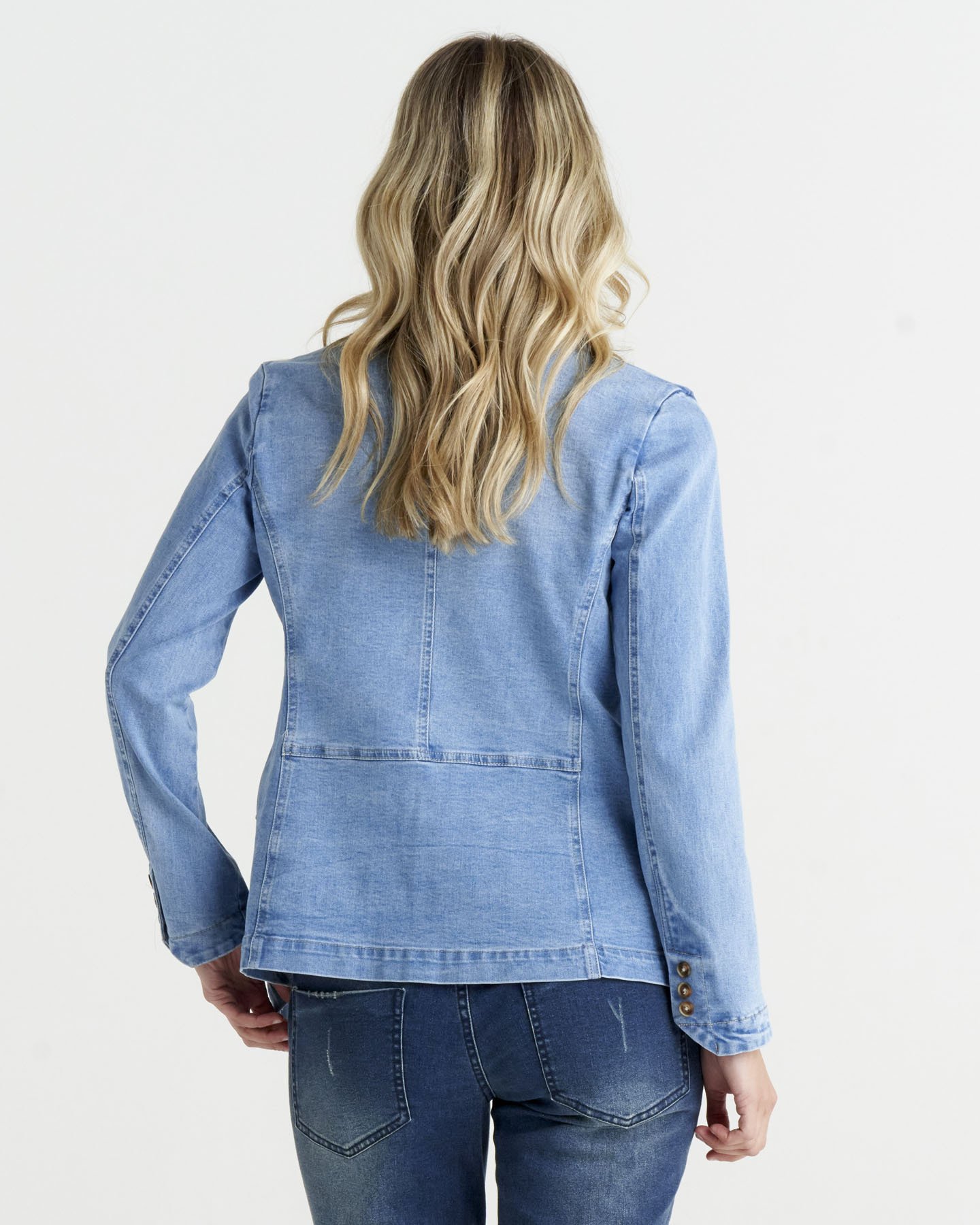 Becki Denim Women's Blazer - Betty Basics | Buy Betty Basics Online ...