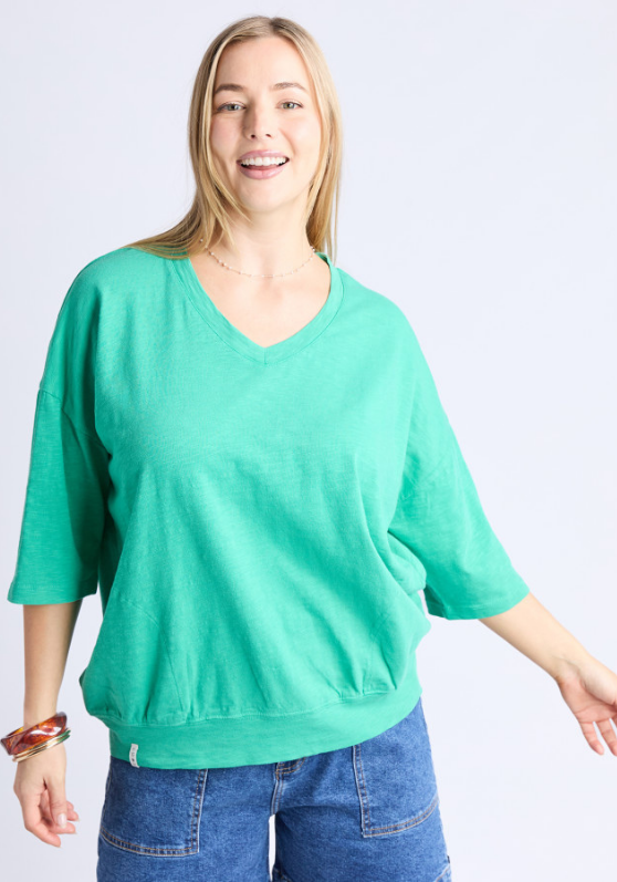 Elm Mazie Vee Neck Women's Top