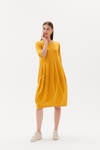 3/4 Sleeve Diagonal Dress