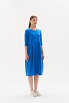 3/4 Sleeve Diagonal Dress