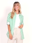 Adele Stripe Linen Shirt