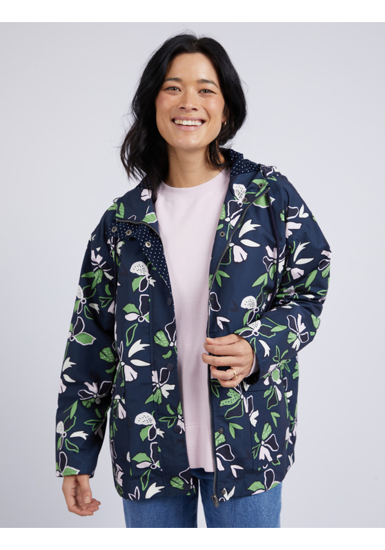 Idyll Floral Women's Raincoat