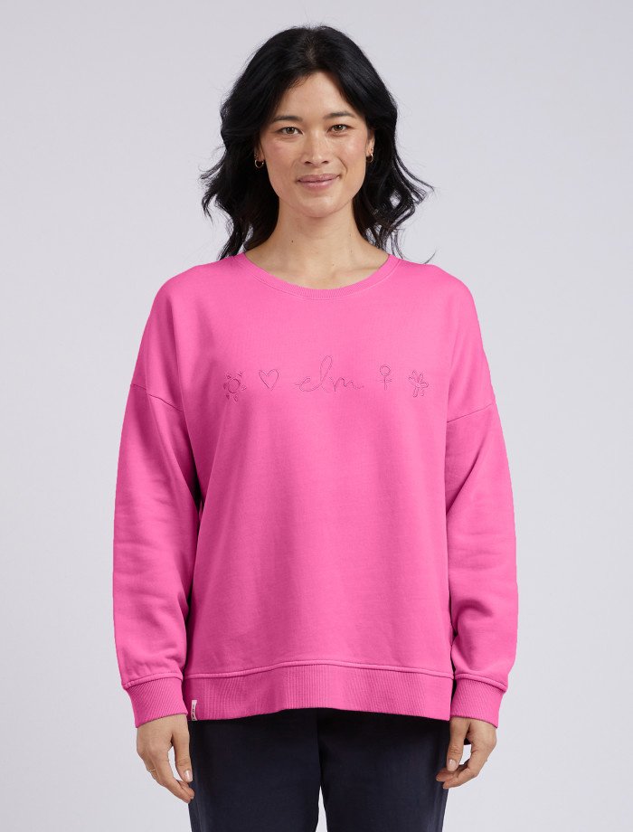 Symbols Crew Neck Women s Top Elm Buy Elm Lifestyle Clothing Online Identity Clothing NZ ELM W24