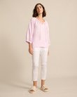 Raglan Slv Peasant Top