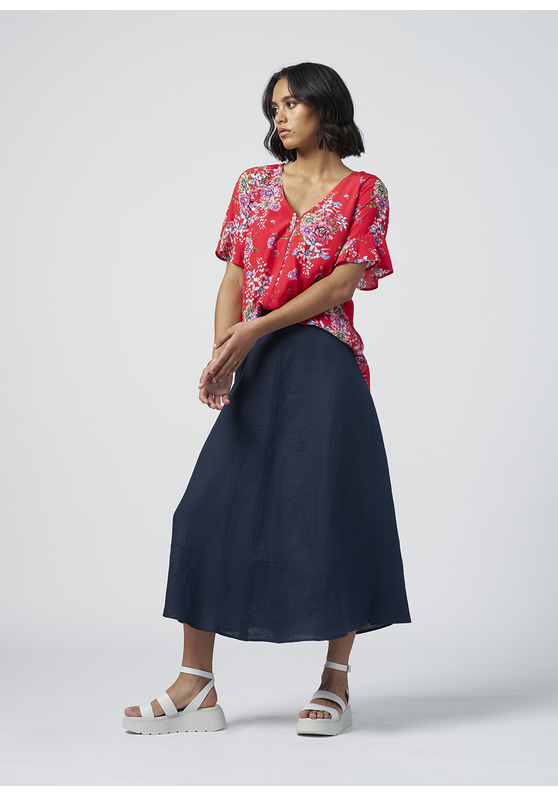 Garden Party Women's Top Buy Madly Sweetly Clothing Online in NZ & AU