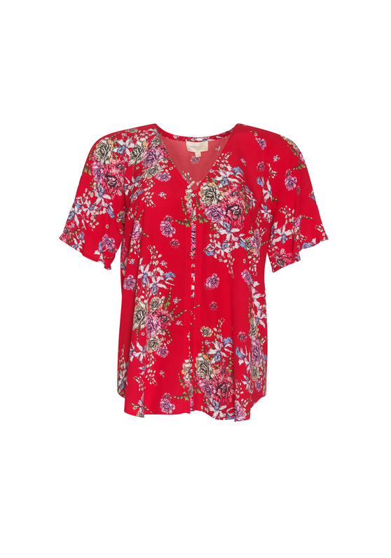 Garden Party Women's Top Buy Madly Sweetly Clothing Online in NZ & AU