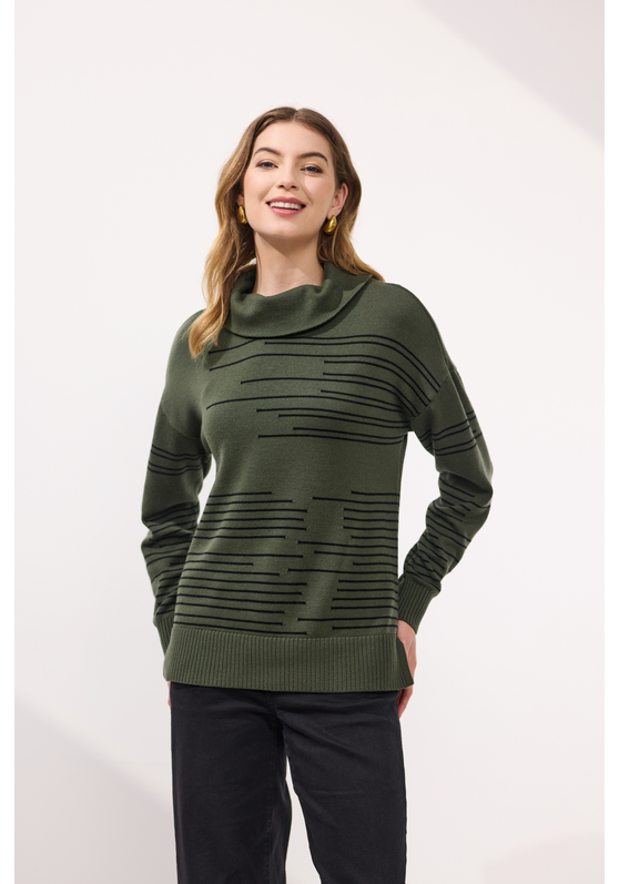 Newport Erin Roll Neck Merino Jumper