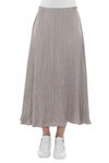 Pleated Pull On Skirt