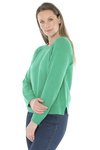 Detail Raglan Pullover