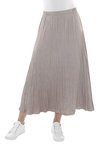 Pleated Pull On Skirt