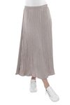 Pleated Pull On Skirt