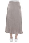 Pleated Pull On Skirt