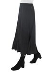 Pleated Pull On Skirt