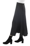 Pleated Pull On Skirt