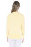 V Neck Rib Detail P/Over
