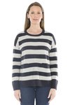 Panel Stripe Pullover
