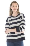 Panel Stripe Pullover