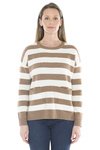 Panel Stripe Pullover