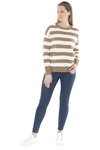 Panel Stripe Pullover
