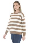 Panel Stripe Pullover