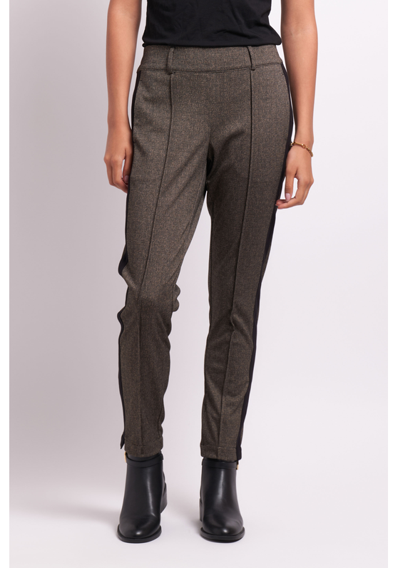 Esplanade Pintuck Front Cuffed Trousers