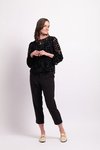 Burnout Velvet Top