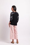 Contrast Shoulder Top