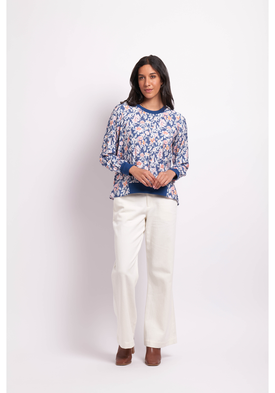 Memo Contrast Rib Top