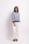 Contrast Rib Top