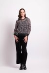 Contrast Rib Top