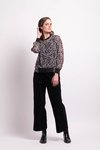 Contrast Rib Top