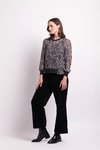 Contrast Rib Top