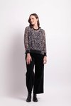 Contrast Rib Top