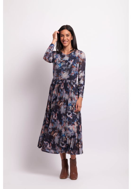 Memo Mesh Maxi Dress