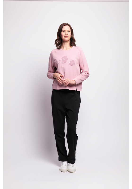 Memo Floral Applique Jumper