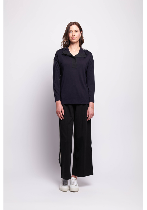 Oh Three Wide Leg Side Stripe Trouser