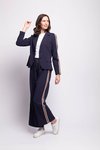 Wide Leg Side Stripe Trsr