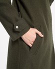 Boiled Wool Moto Coat