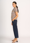 Crush Cap Sleeve Shirt