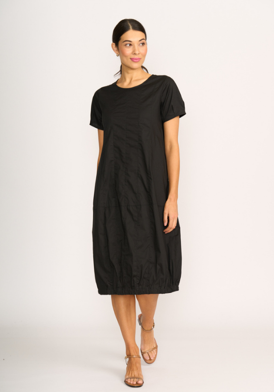 Foil Pleated Maxi Dress
