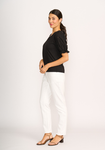 Contrast Sleeves Top