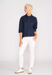 Relaxed Zip Front Jacket