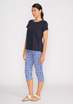 3/4 Printed Pant