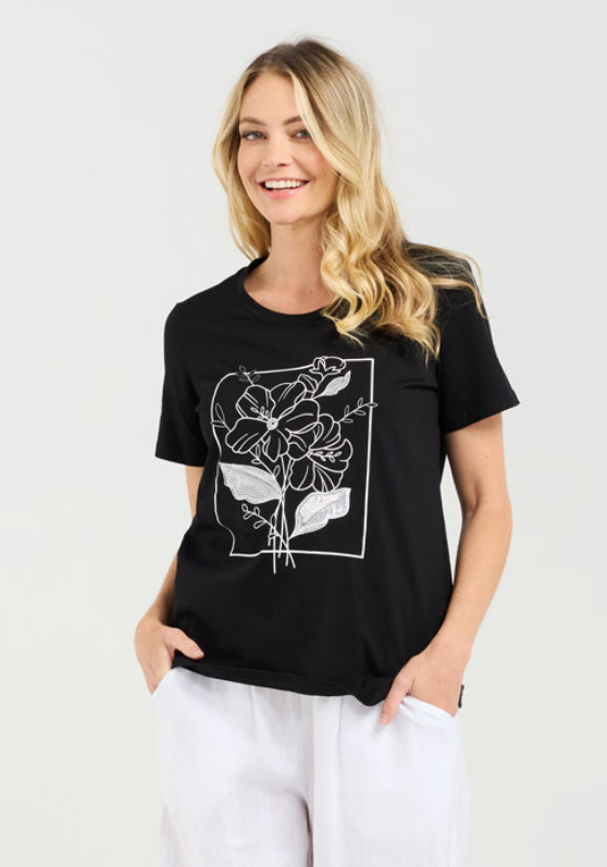 Blackstone Adeline Bouquet Tee