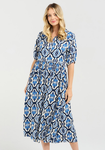 Button Placet Dress
